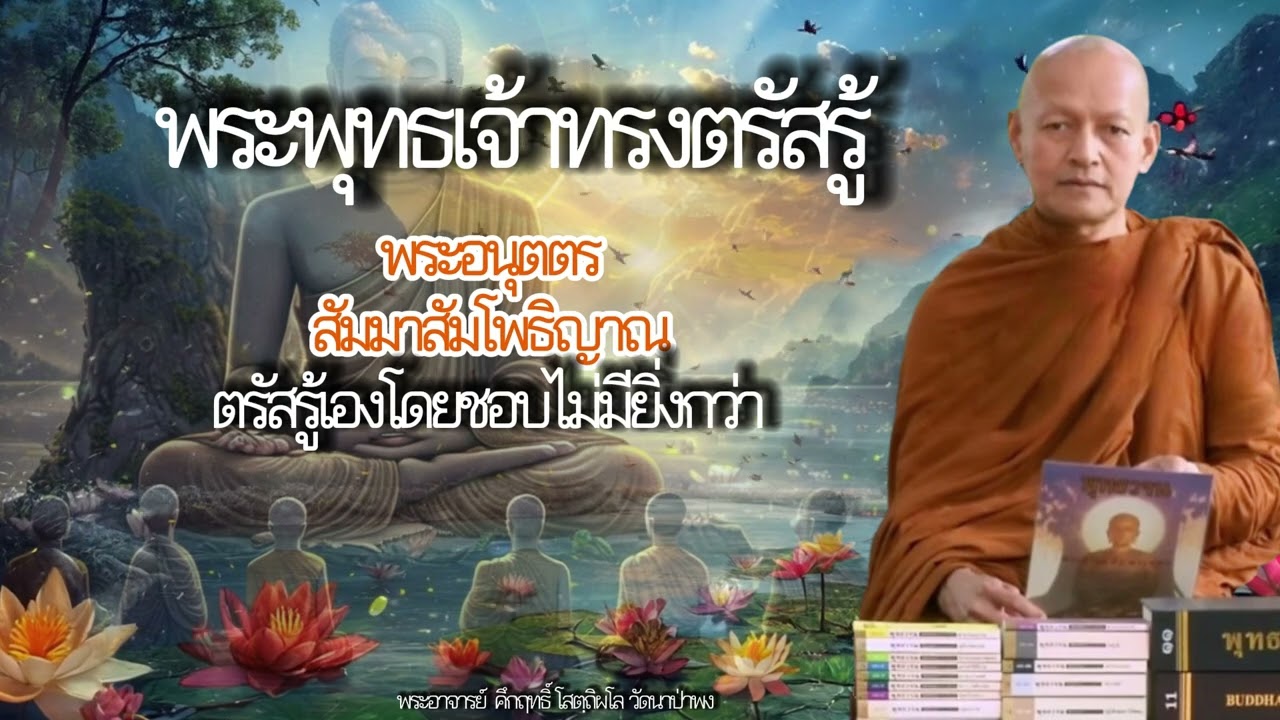 พระอนุตตรสัมมาสัมโพธิญาณ