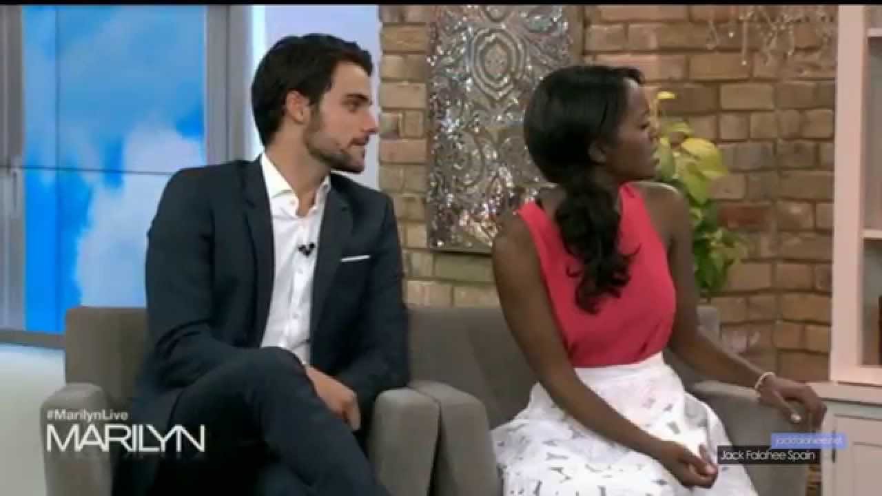 Jack Falahee & Aja Naomi King in 