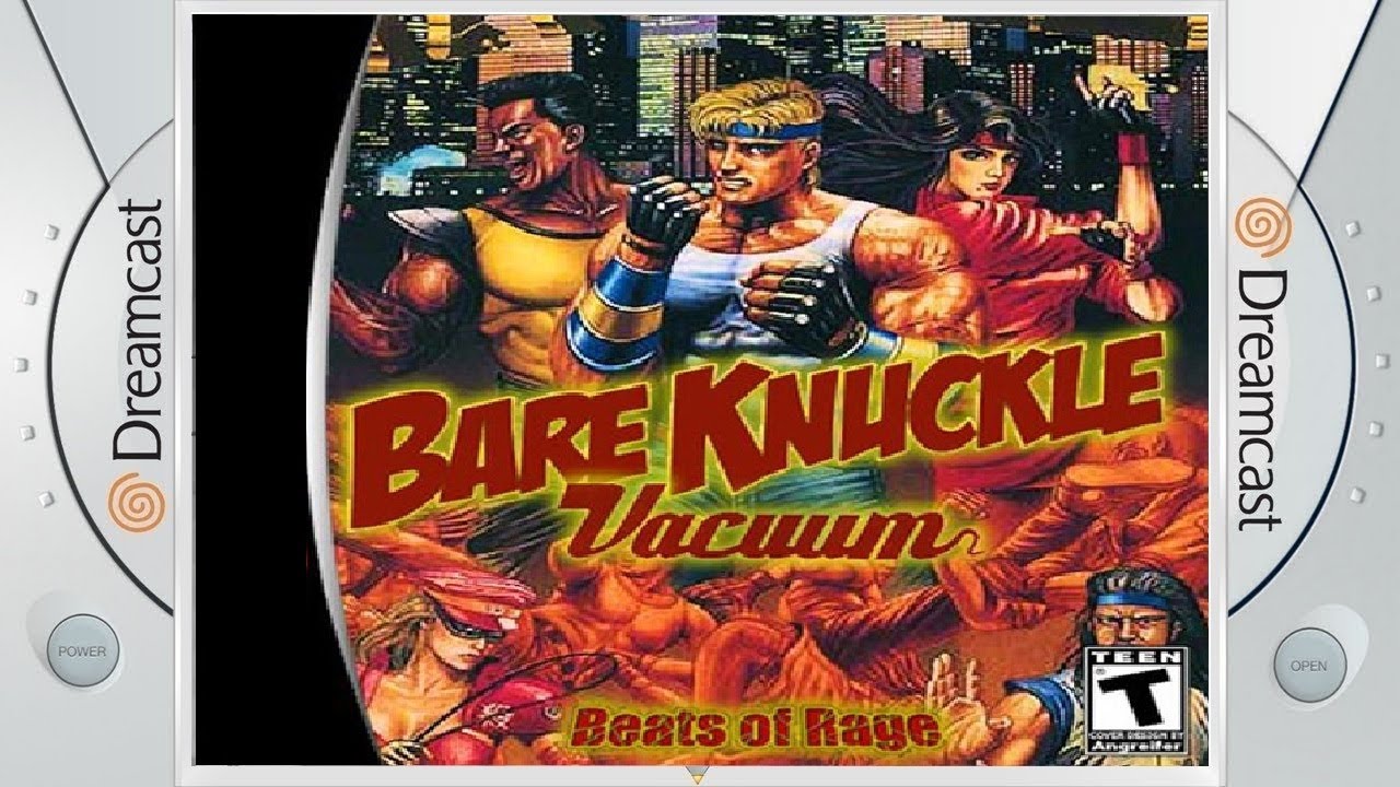 BARE KNUCKLE VACUUM(STREETS OF RAGE VACUUM )--DREAMCAST