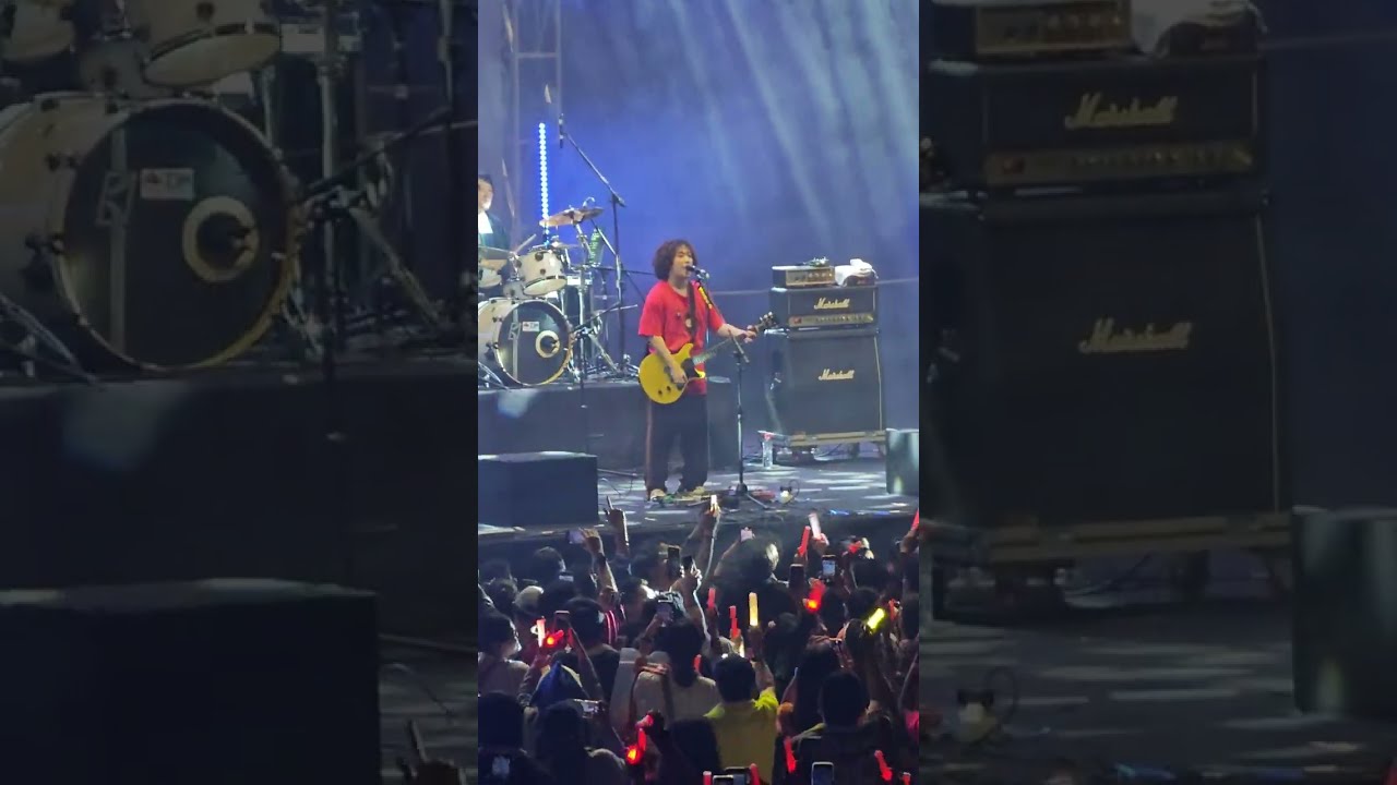 KANA-BOON - Silhouette at Jakarta Impacnation 2023 Fan-cam