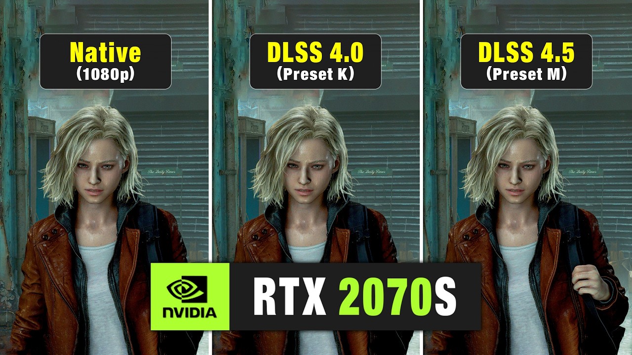 Can an RTX 20 Series Handle DLSS 4.5 Preset M? (Preset K vs Native)