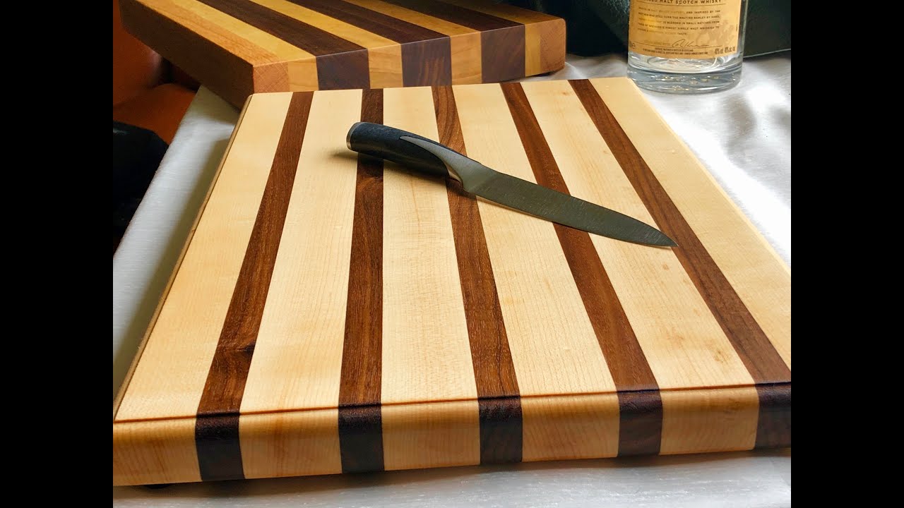 How I make edge grain cutting boards