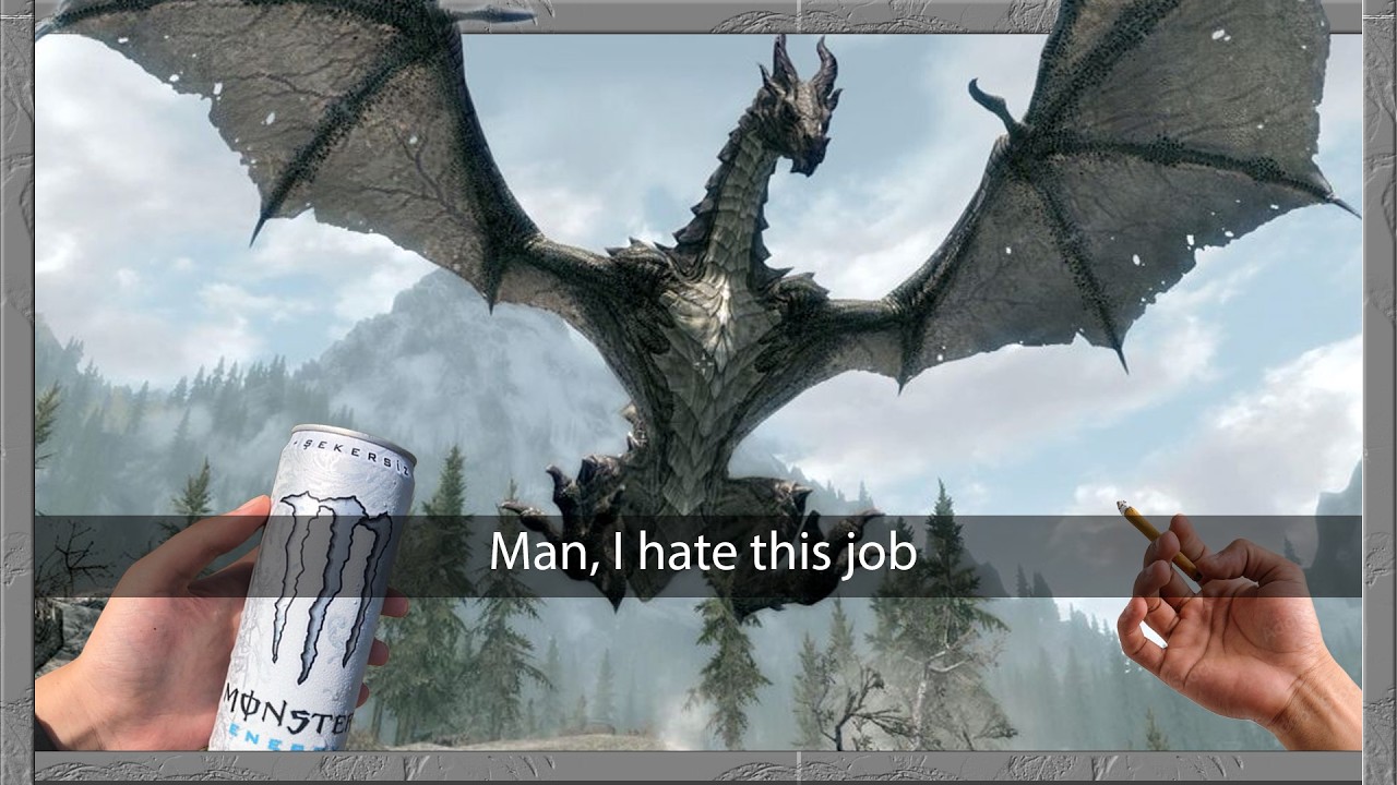 Skyrim survival first ever playthrough LIVE