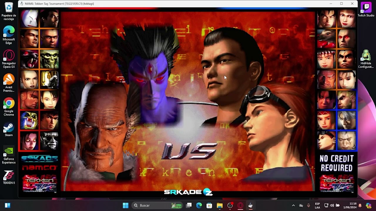 Instalar tekken tag Online