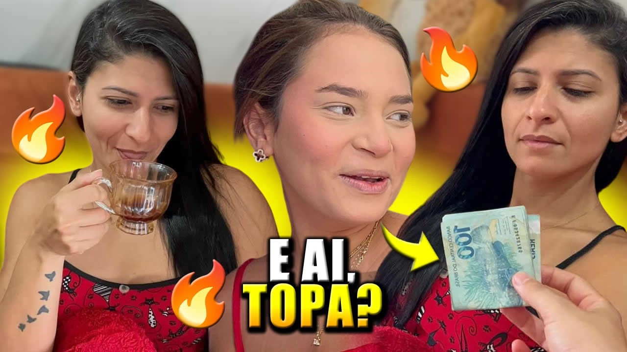 SERÁ QUE IVILY VAI TOPAR LAVAR A MOTO DE BIQUÍN?