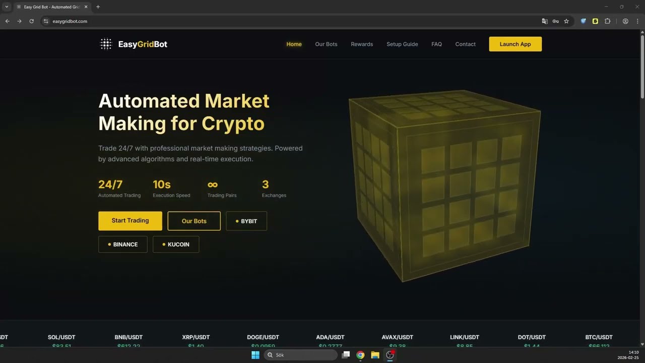 Bybit Grid Bot Tutorial 2026 | How to Set Up a Crypto Market Maker Bot (Beginner Guide)