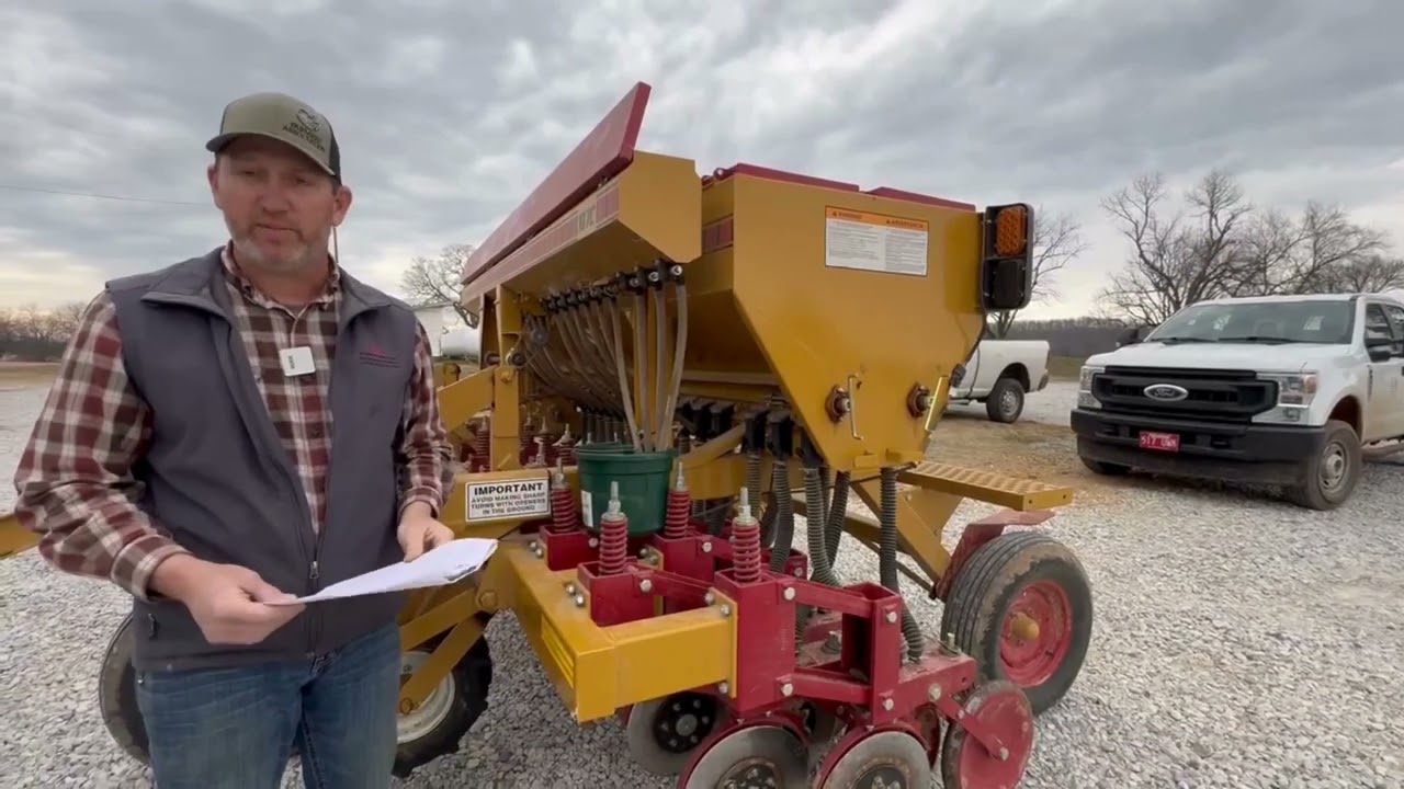 Setting up a No-Till Drill