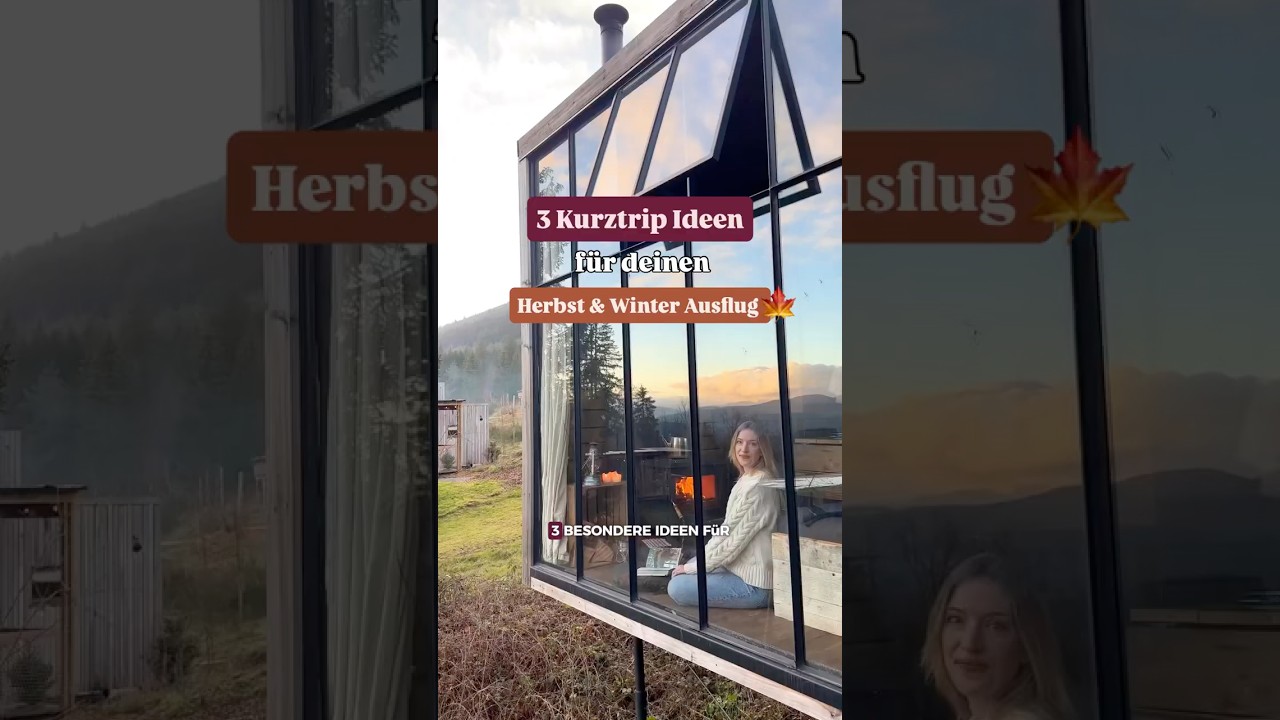 Kurztrip Ideen Herbst Winter Ausflug | Ausflugstipp St&auml;dtetrip Herbsturlaub #reisen #urlaub