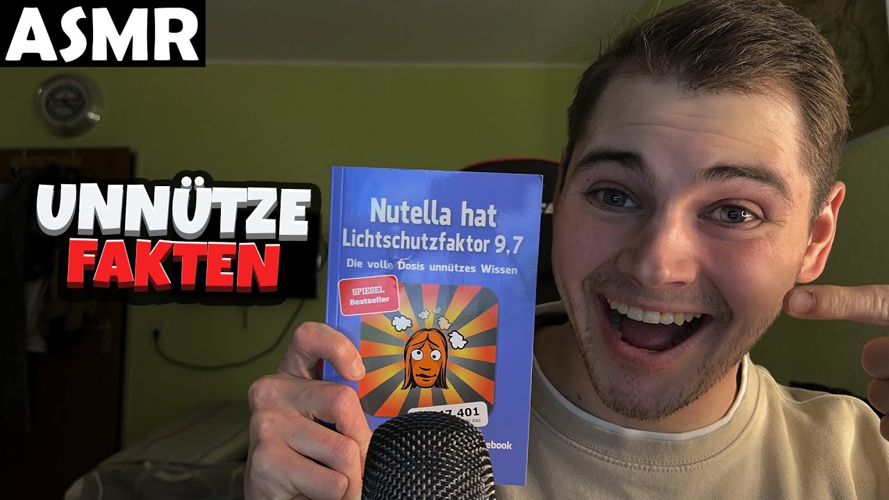 ASMR - UNNÜTZE FAKTEN (GERMAN) | ASMR Tony