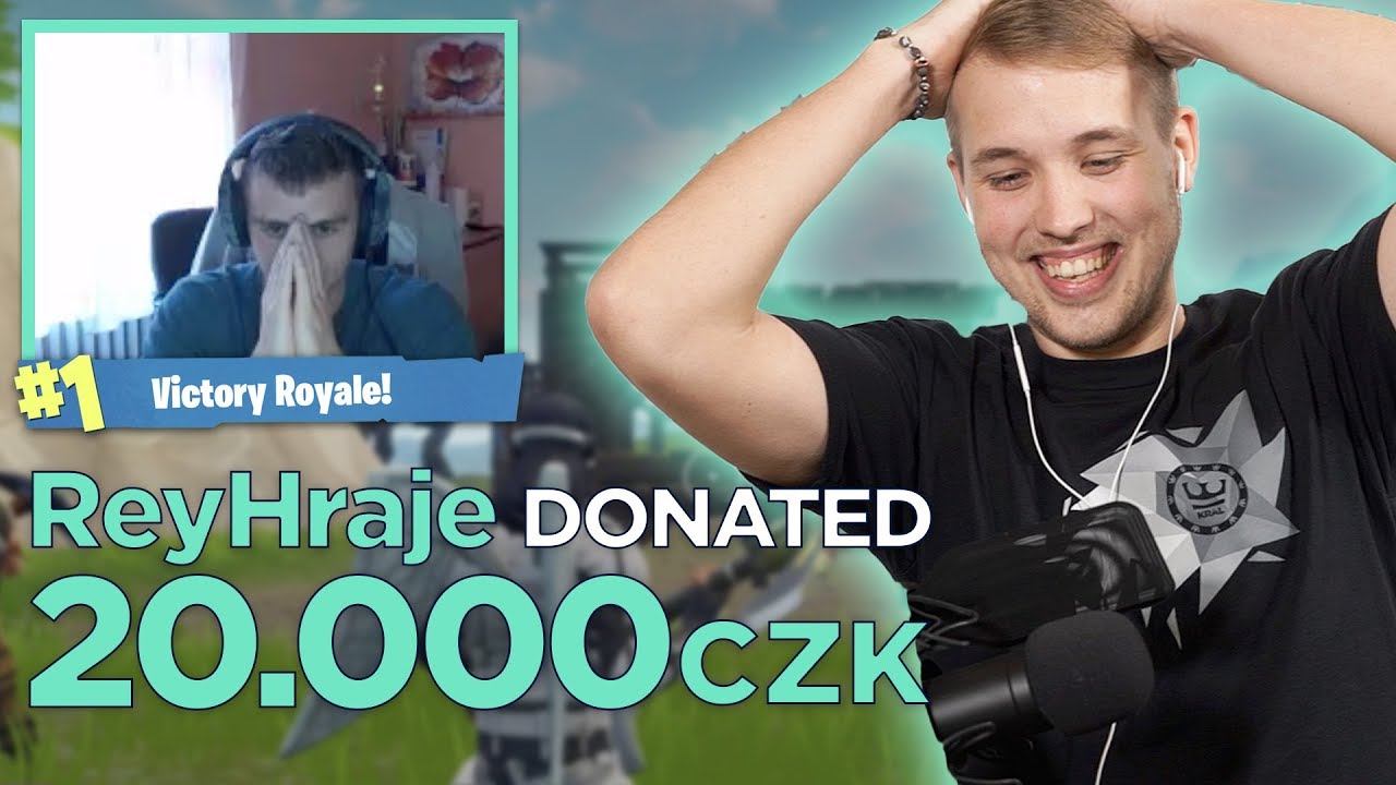 Poslal jsem zač&iacute;naj&iacute;c&iacute;mu streamerovi 20 000 Kč