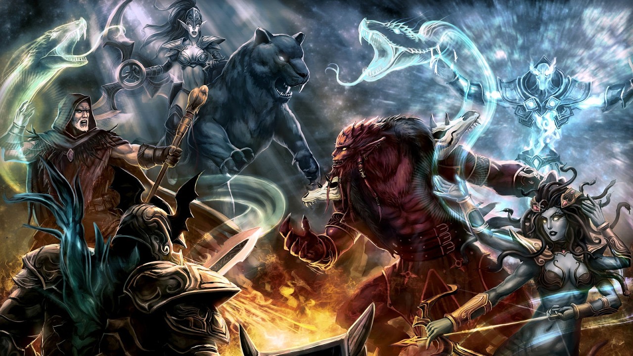 Dota | Warcraft III | stream by CeKcToRNaDo | 1440 hd