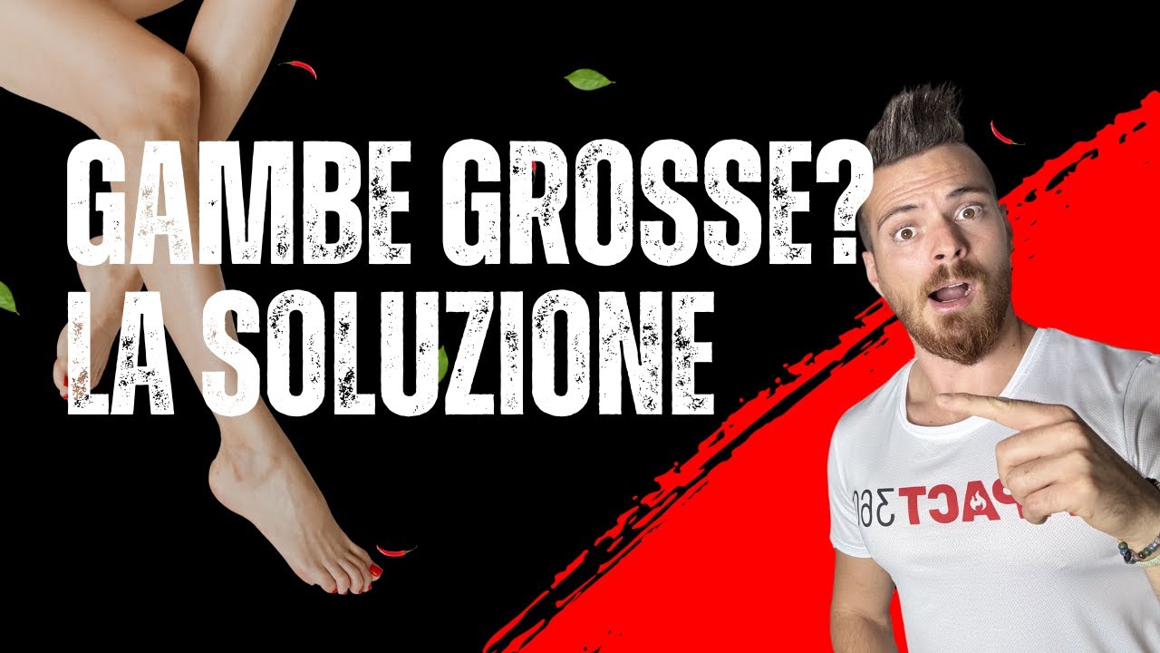 COME DIMAGRIRE LE COSCE? Addio CICCIA e GAMBE GROSSE Per Sempre 🦵