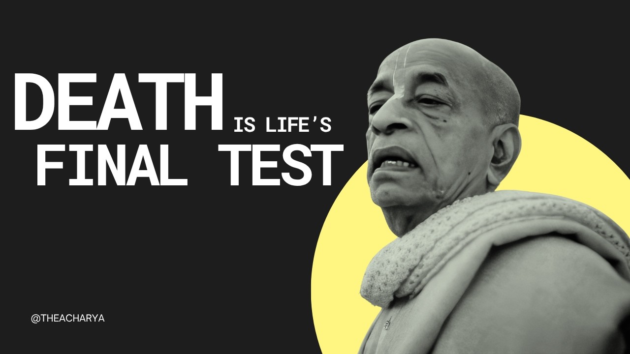 Final Test Of Life | BG 7.28-8.6 | New York | Srila Prabhupada