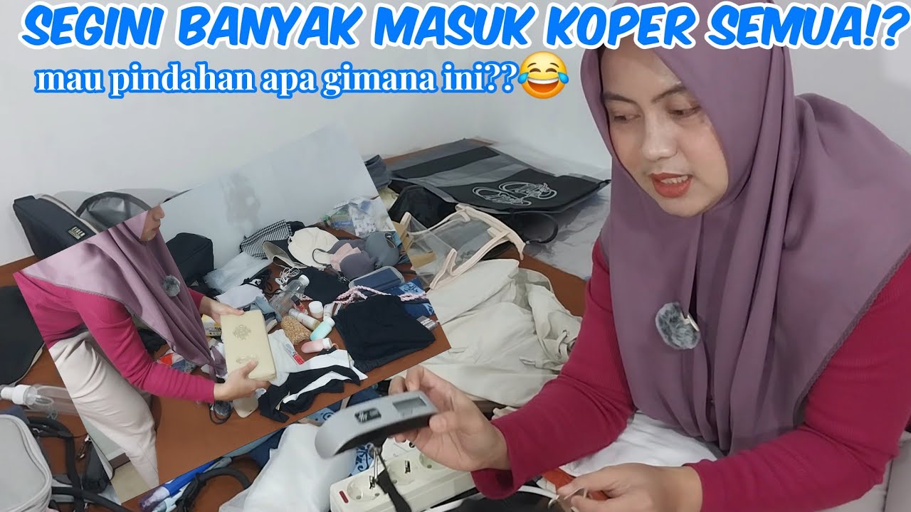 PACKING BARANG BAWAAN UMROH PART 2‼️SPILL PRINTILAN YANG MAU DIBAWA