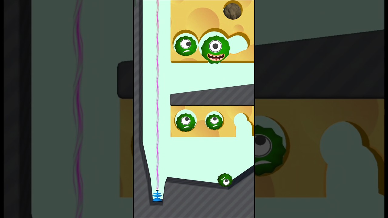 Hungry Balls Level 117 😋 #hungryballs #puzzle #shorts