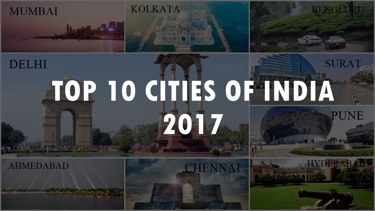 Top 10 cities in India by population