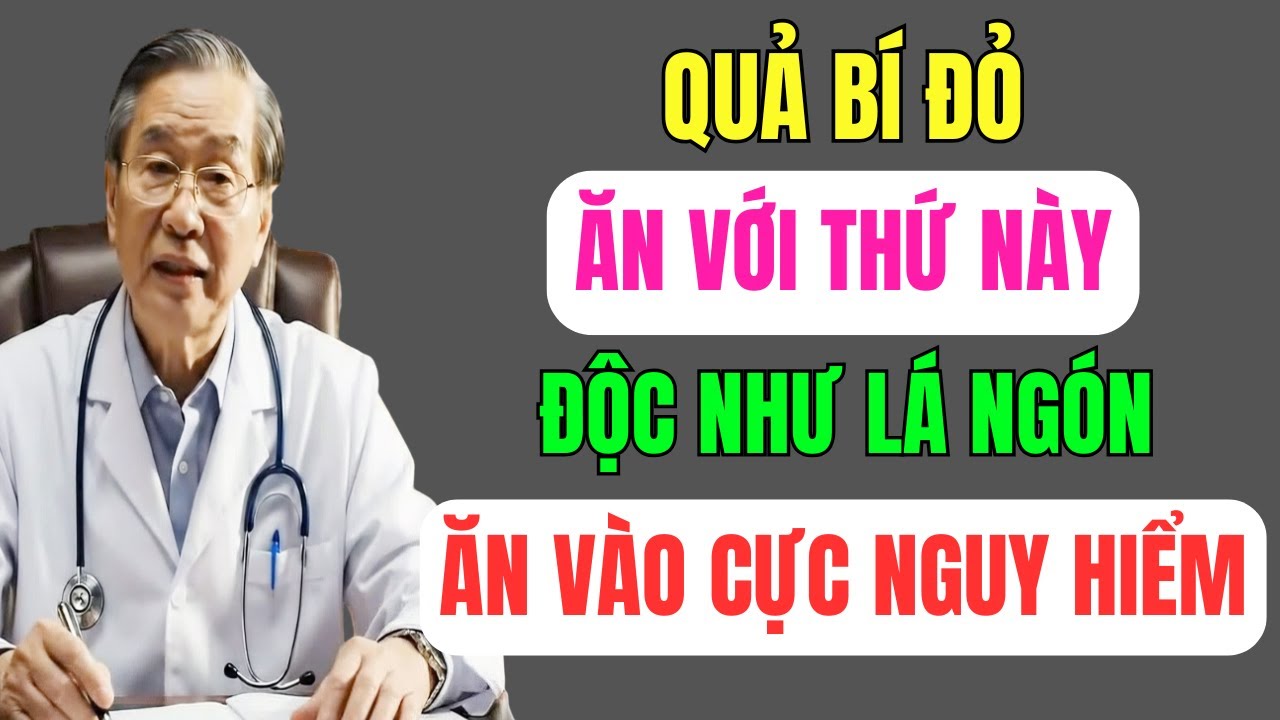 Người Cao Tuổi:  Tuyệt Đối Không Ăn Bí Đỏ Với Thứ Này, Rước Bệnh Vào Người!