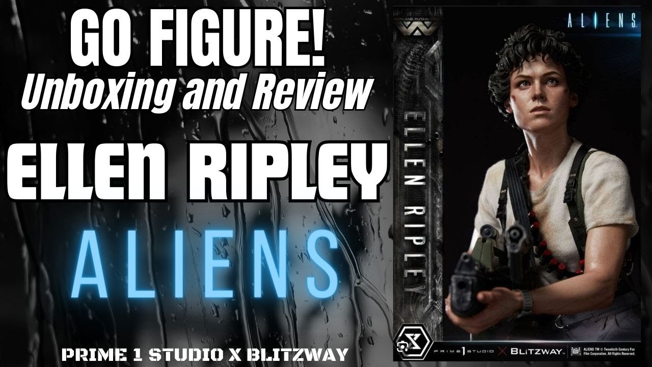 PRIME 1 STUDIO AND BLITZWAY  ELLEN RIPLY ALIENS 1/4 scale statue unboxing and review