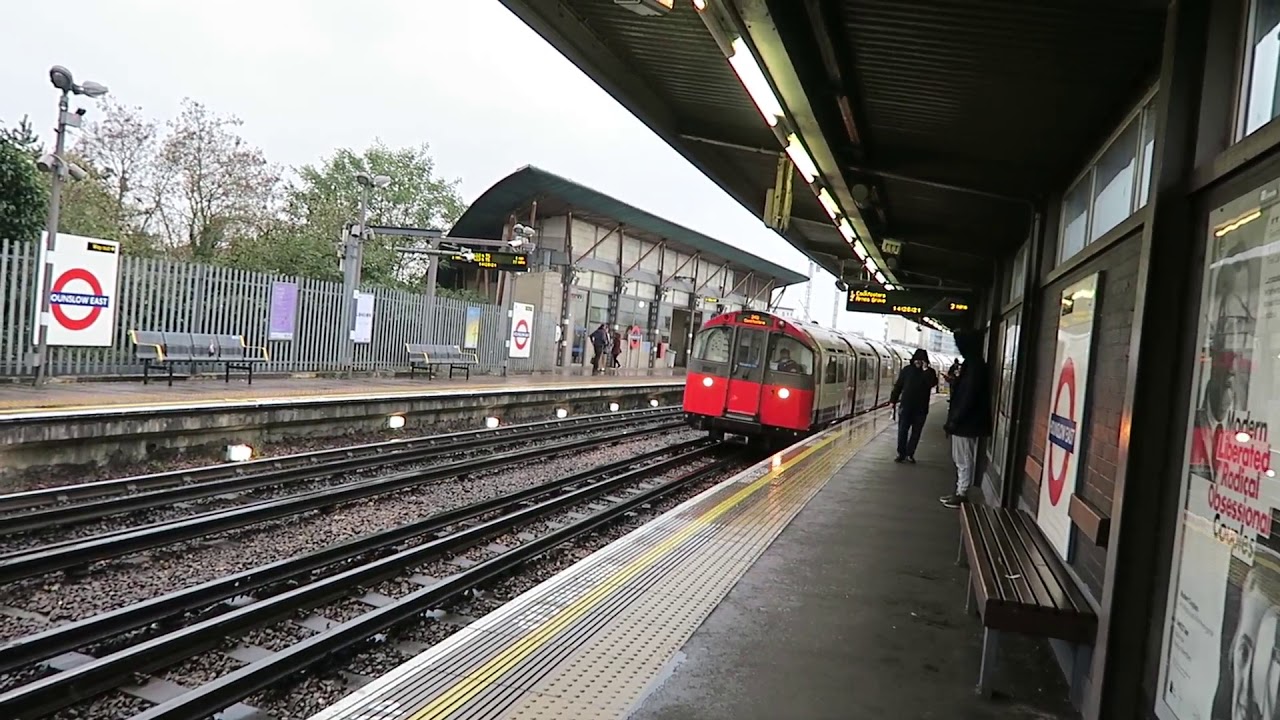 London Underground  Piccadilly Line 1973 Stock Trains At Hounslow East 27 November 2018
