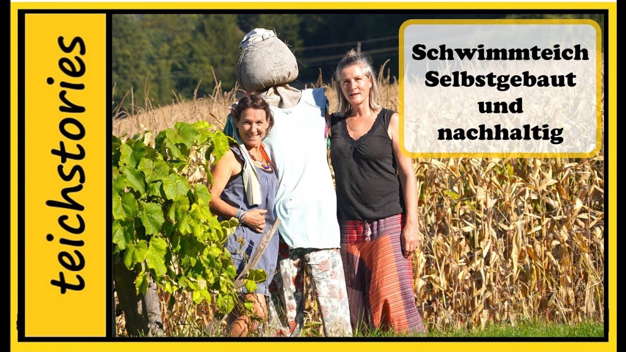 Wie ein Biobauer seinen Schwimmteich baut &ndash; ganz ohne Technik!