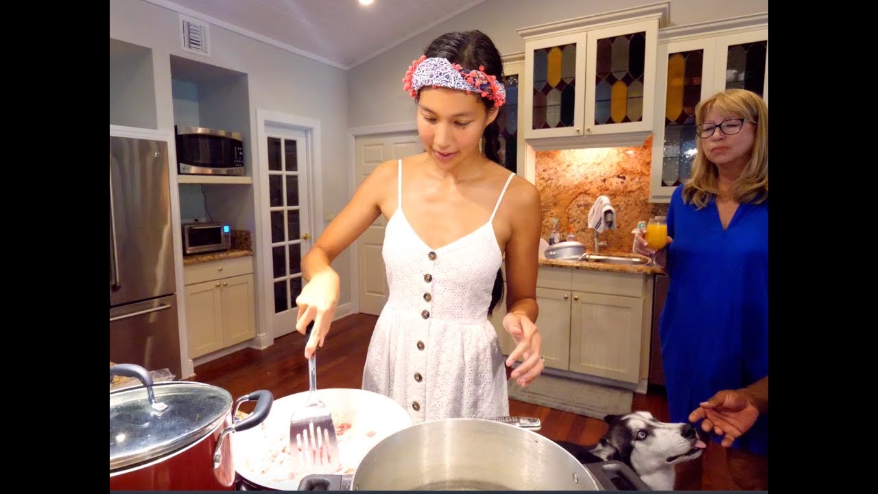 ทำกับข้าวปาร์ตี้วันเกิดสามี (ENG/TH sub) Cook on my husband's birthday ภาษาอังกฤษ l Jayy Crane