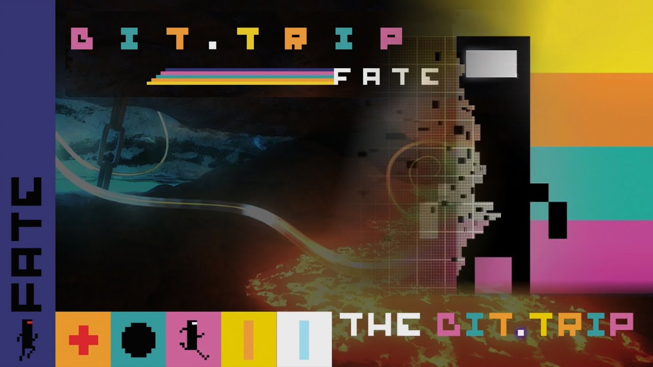 Musical Bullet Hell! Bit.Trip Fate (Determination/Patience Hard Difficulty) | The Bit.Trip