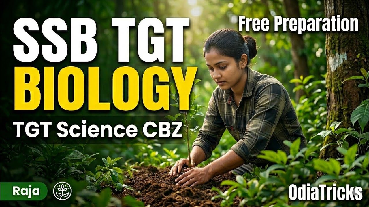 Chapter Wise Test 01 - GROWTH IN PLANTS - SSD TGT SSB TGT OSSTET 2025 RHT  - TGT SCIENCE BIOLOGY