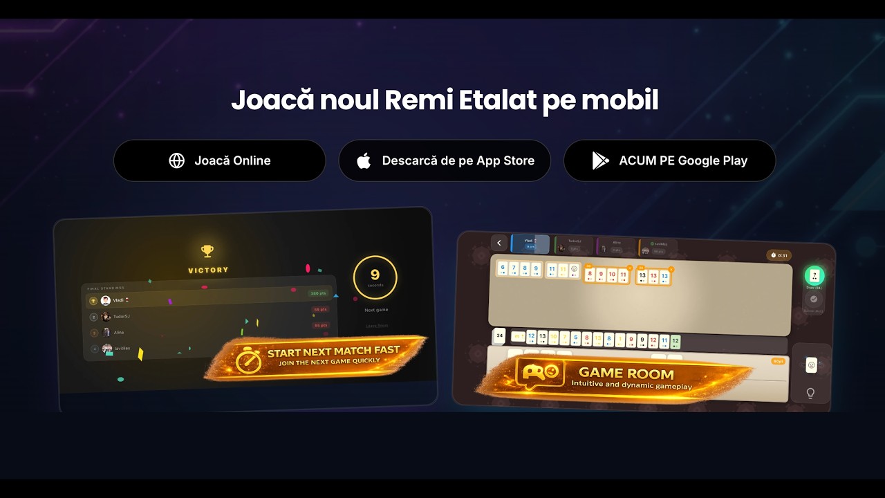 Noul Design Remi Etalat 🔥 Intra si joaca acum