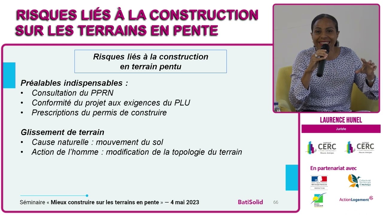 Matinée technique BatiSolid : Laurence HUNEL & Olivier MESLIEN