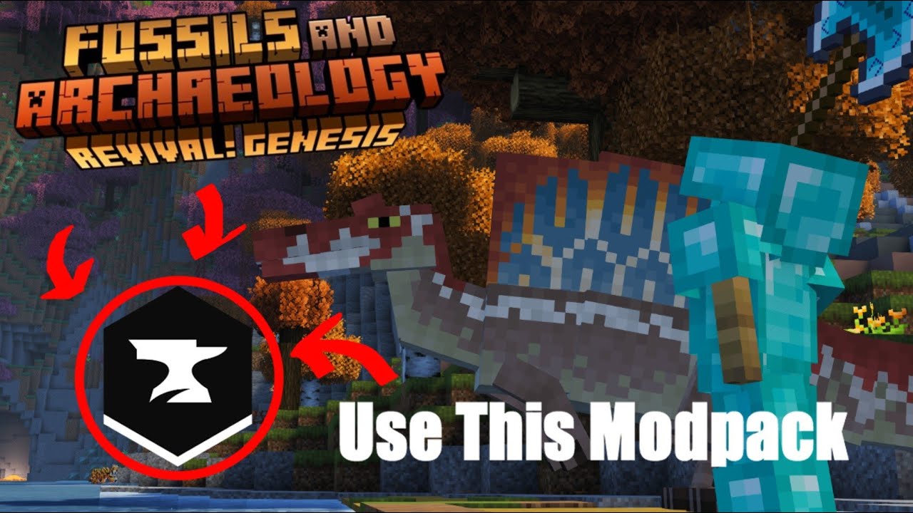 Fossils & Archeology Modpack YOU SHOULD USE - Forge Modpack