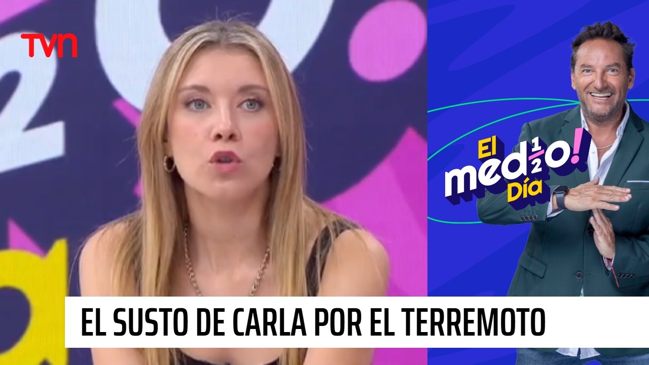 Carla Jara revela el gran susto del terremoto de 2010 en Pelotón | El Medio Día