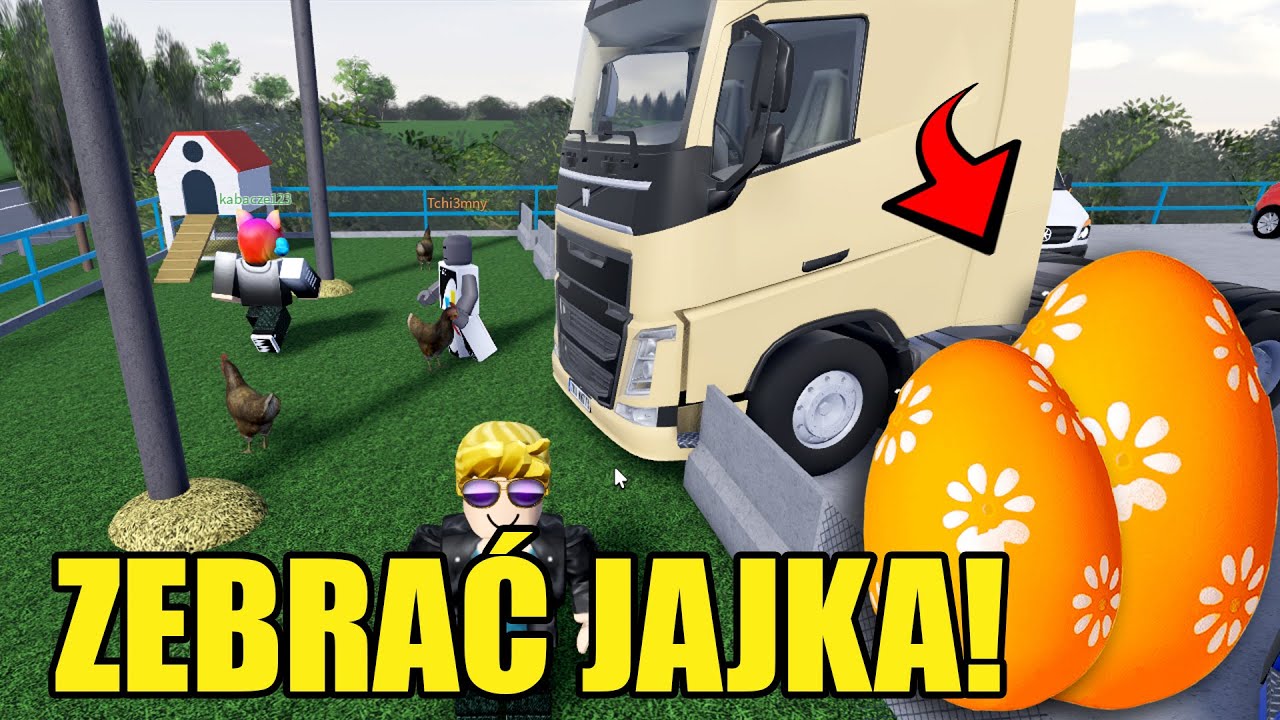 WIELKI EVENT ŚWIĄTECZNY Z JAJKAMI - Hogaty i Tchiemny w Roblox - Polish Car Driving #60