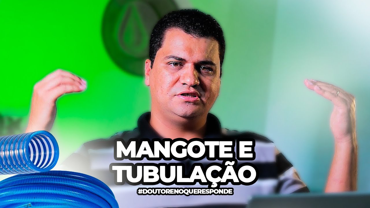QUAL O DIÂMETRO DE MANGOTE E TUBULAÇÃO USAR? | DOUTOR ENOQUE RESPONDE