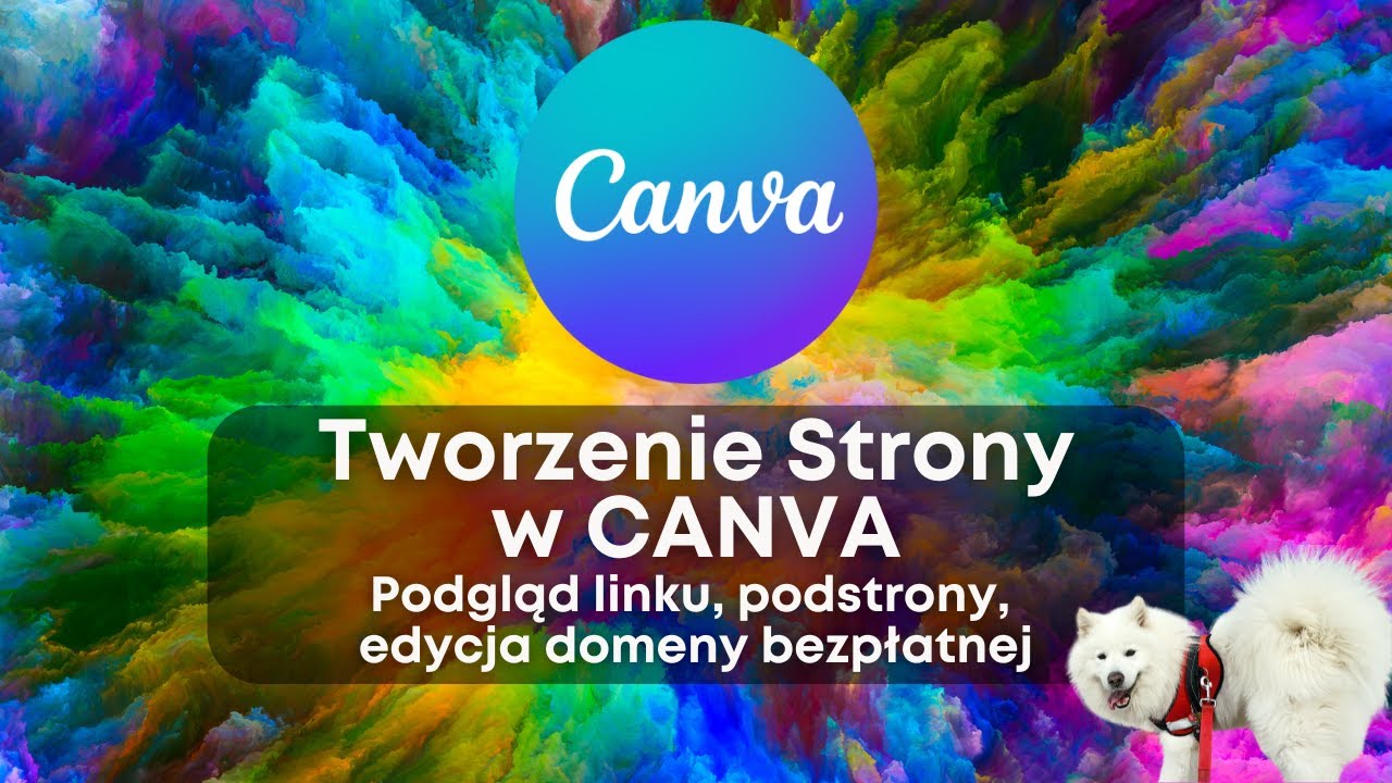 CANVA - Tworzenie Stron: 💻 Podgląd Linku + Podstrony i Edycja Domeny Bezpłatnej 💎