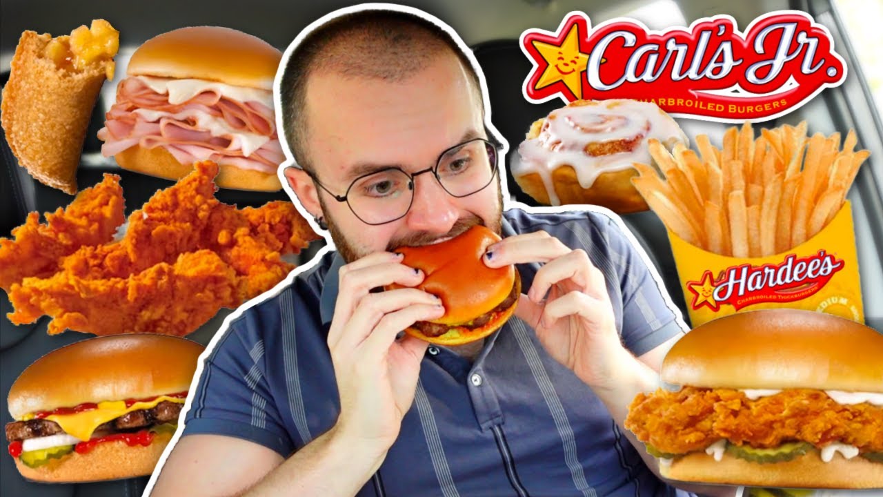 Trying Carl's Jr. aka Hardee's For The FIRST TIME!