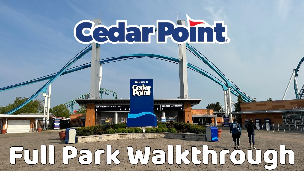 Cedar Point Full Walkthrough 05/19/23 (Unedited) (No Commentary) (Copyright Free)