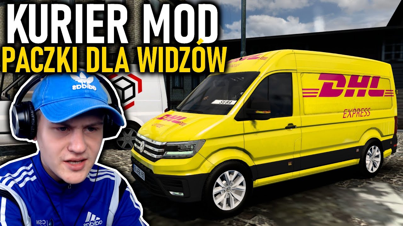 PACZKI DLA WIDZÓW w ETS2 | KURIER DHL MOD