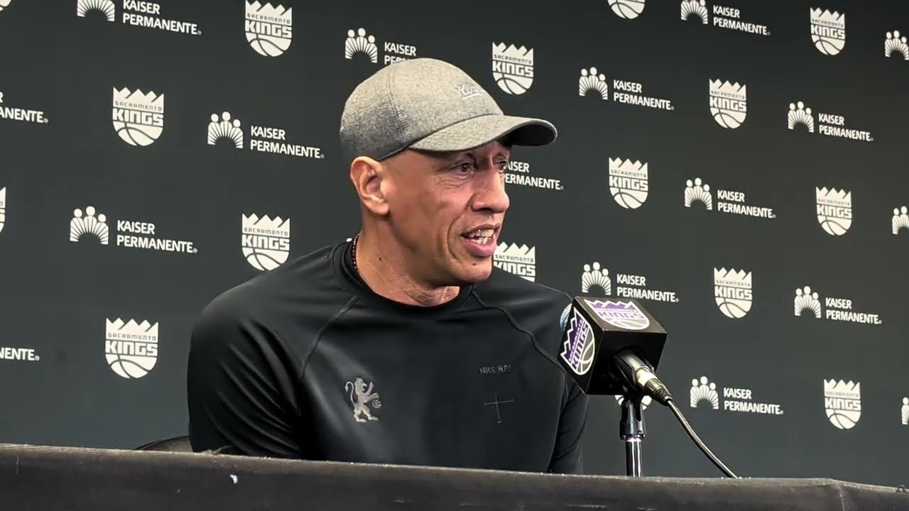 Pregame MEDIA AVAILABILITY: SAC Kingss HC Doug Christie 