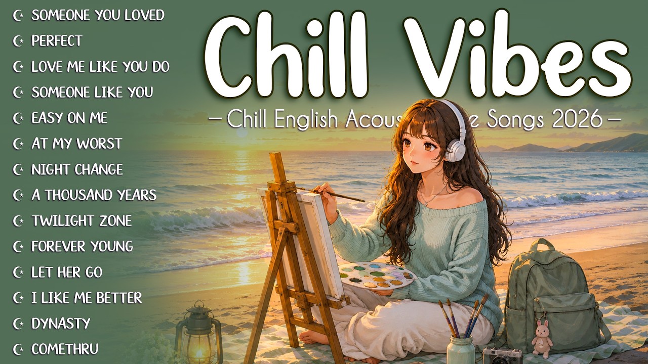 Feel Good & Relax Playlist 🎶 Top Trending Pop Songs 2026 🌙 Acoustic Love Hits