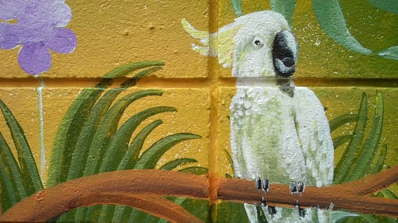 Garden Wall Jungle Painting