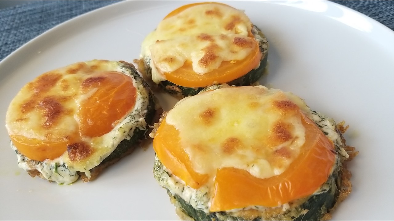 😋 Запеченные Кабачки - Рецепт Кабачков С Сыром ⭐