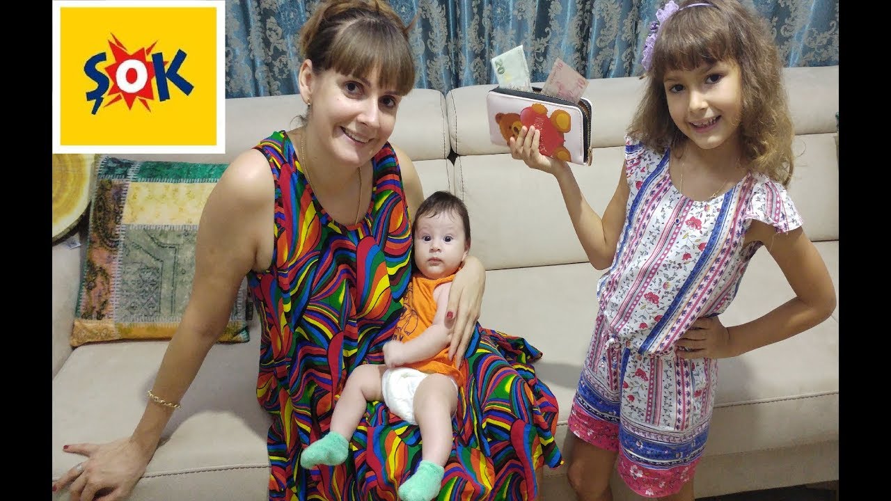 ELİF KENDİ BAŞINA ALIŞVERİŞTE. ŞOK MARKETİ ALT ÜST EDİYOR. EĞLENCELİ ALIŞVERİŞ VLOG VİDEOSU