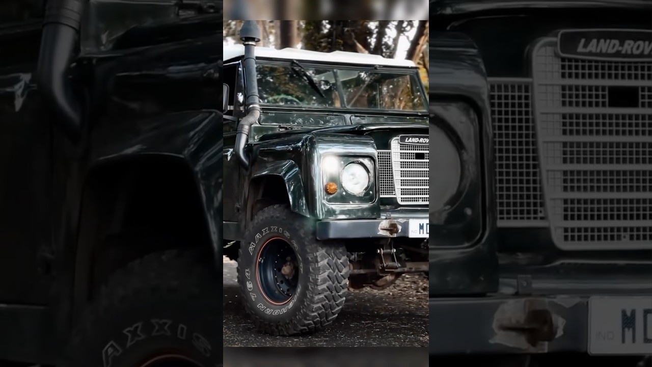 Modified 1973 Land Rover Series 3 109 | Vintage Off-Road Icon Reborn! #shorts