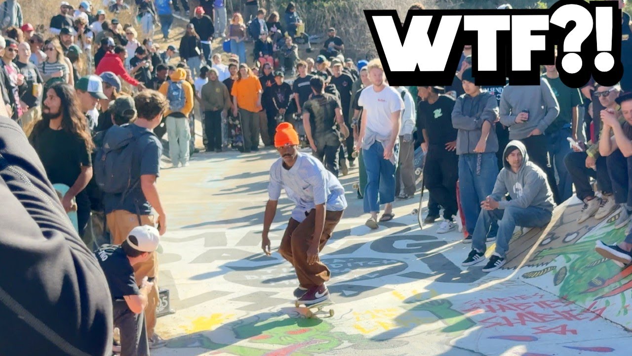 Most Reckless Skateboard Contest Of The Year...