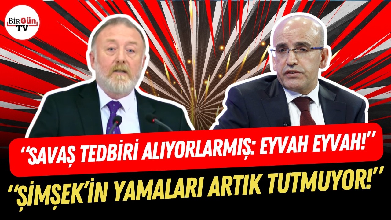 Sezai Temelli’den Mehmet Şimşek'e sert çıkış: “Savaş tedbiri alıyorlarmış, eyvah eyvah!”
