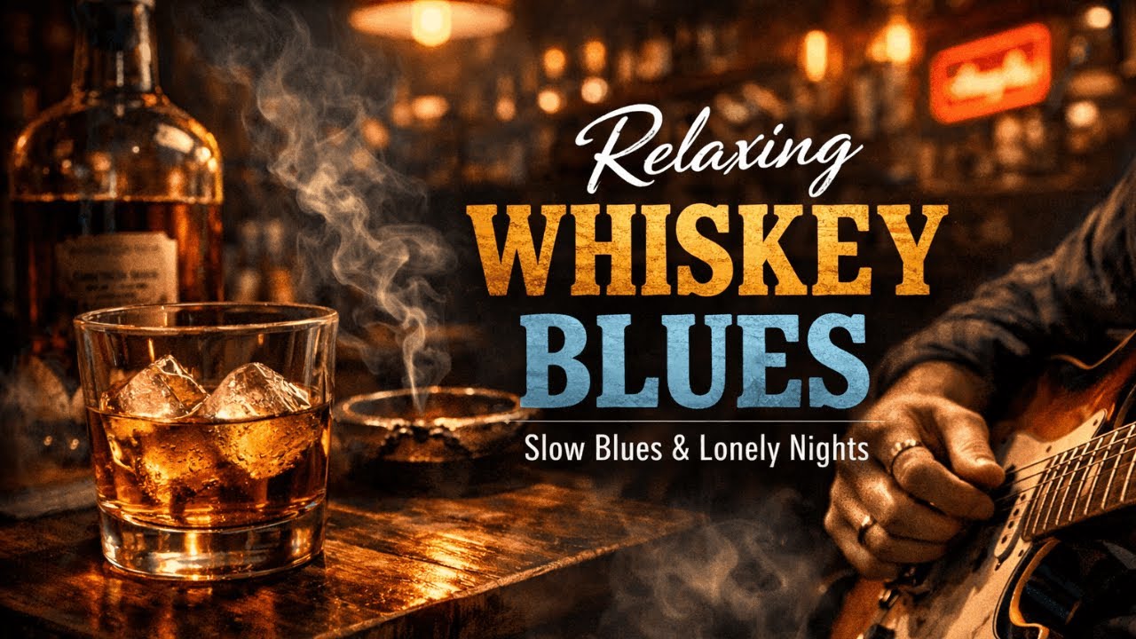 Relaxing Whiskey Blues Music | Best of Slow Blues - Melodies for Lonely Nights & Smoky Bars 🎸