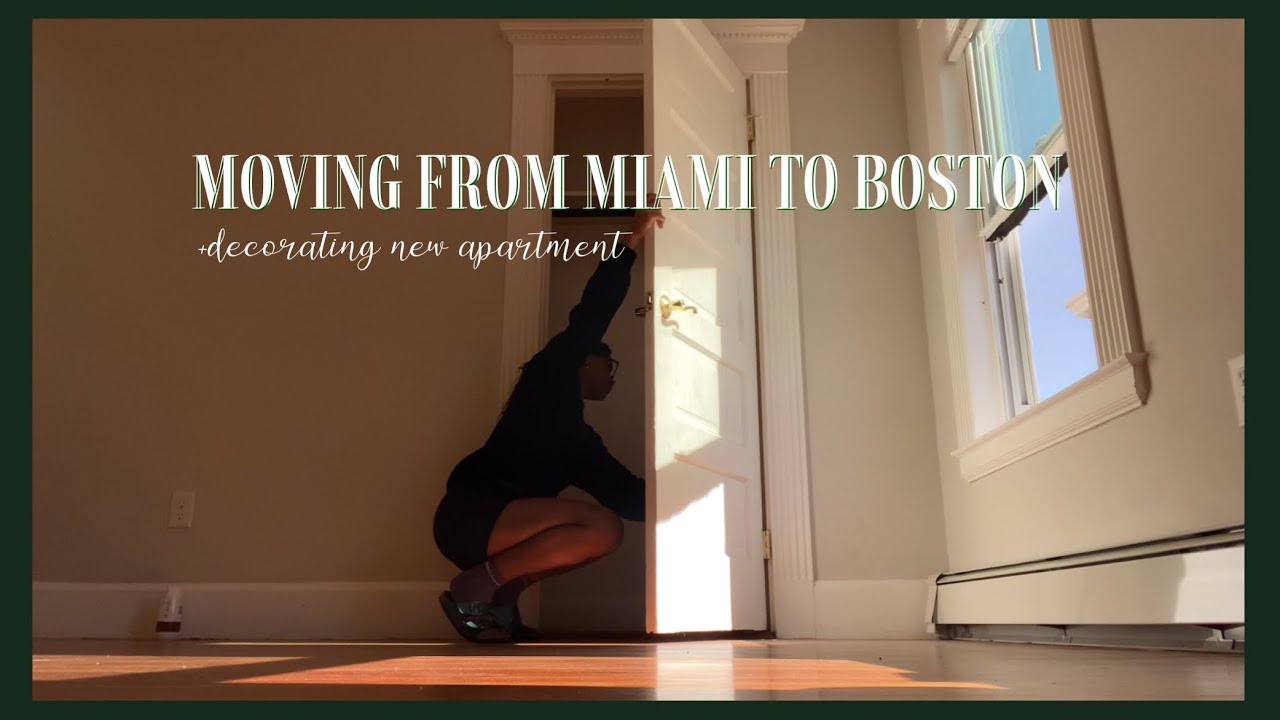 Moving from Miami, FL to Boston, MA ! (move in vlog 2021)