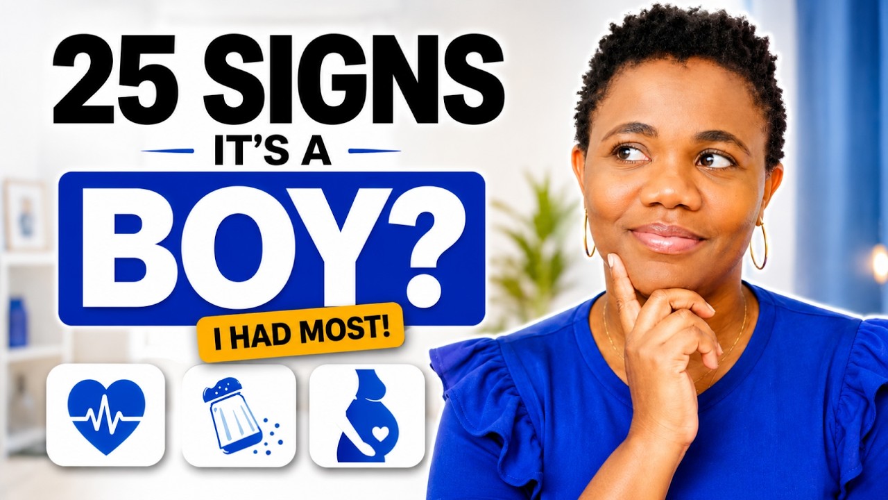 Signs That You Are Having A BOY | 25 Pregnancy Signs Of A Boy | With 1 WEIRD Sign 90% Accurate
