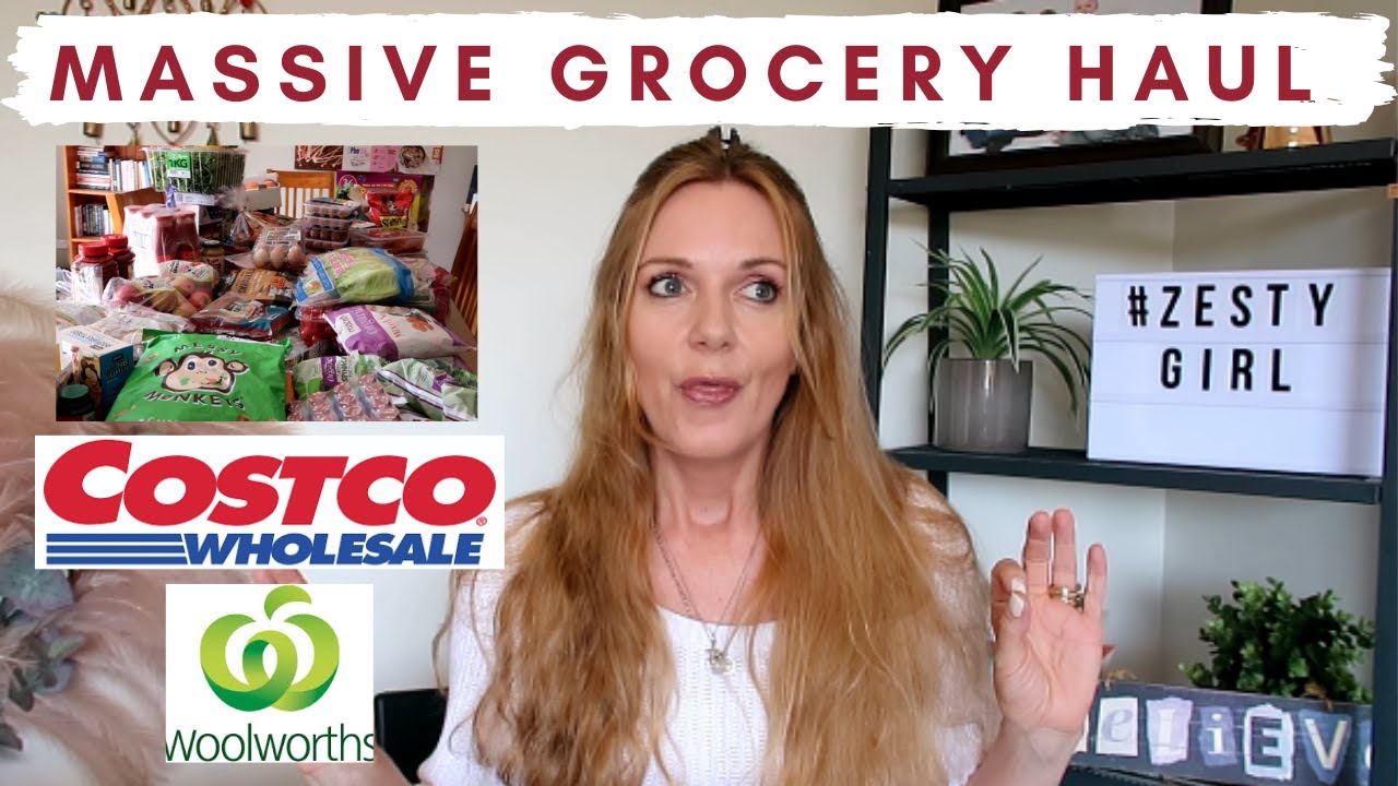 2020 Massive Family Grocery Haul / Costco and Woolworths AUSTRALIA