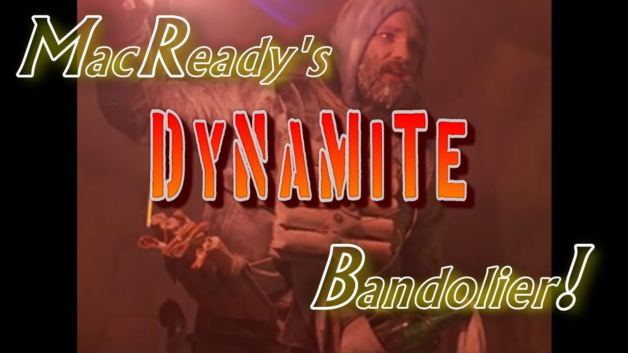 MacReady's Dynamite Bandolier cosplay build!